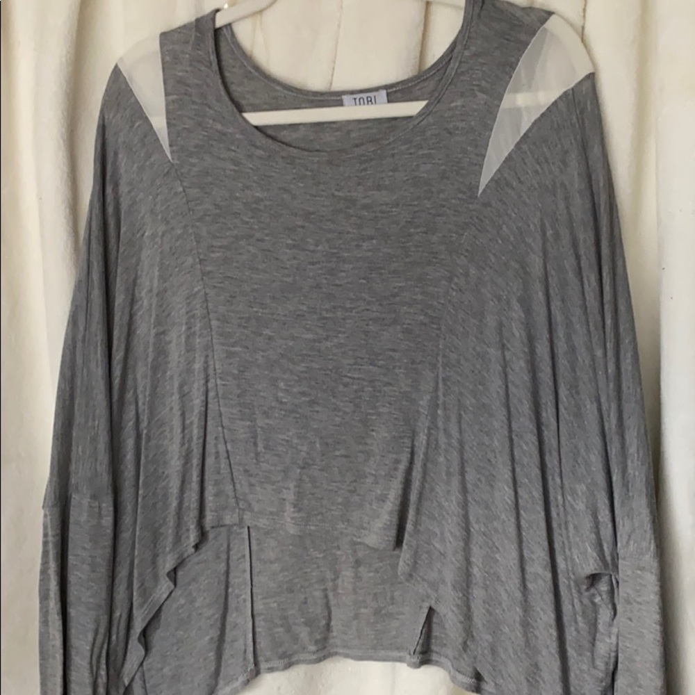 Grey long sleev